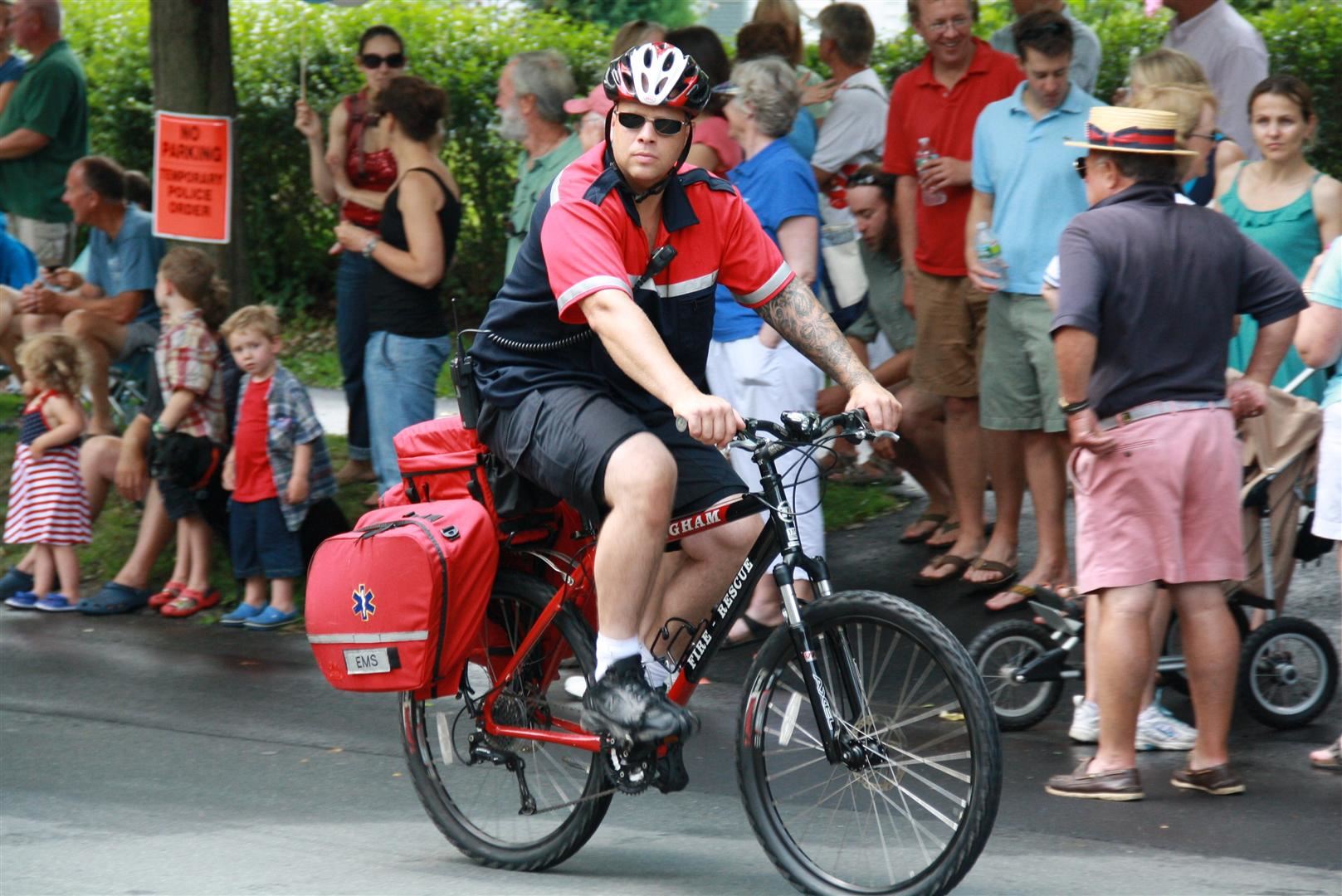 Hingham EMS on a Bicycle